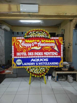 Papan Bunga di Slipi Jakarta Barat